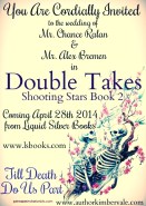 Double Takes Wedding Invite
