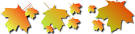 fall leaf banner