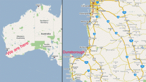 dunsborough-wa-map