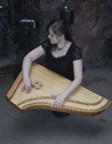 woman playing the kantele