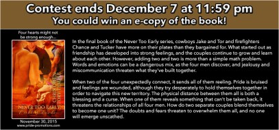 Final for Never Too Early