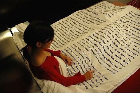 book-blanket